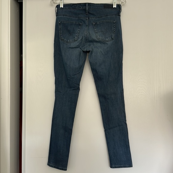 Ag Adriano Goldschmied Legging Ankle super skinny jean - sz 25 - Picture 2 of 5